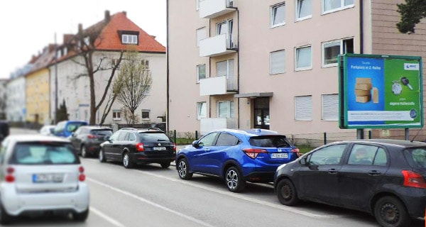 m-plakat Dominant im Straßenbild