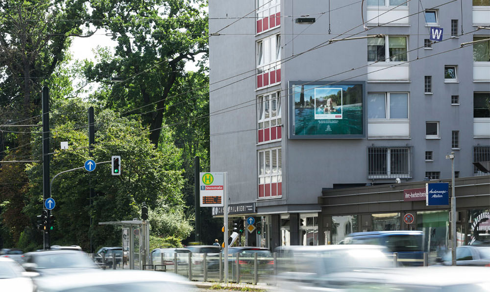 Megalight Werbefläche