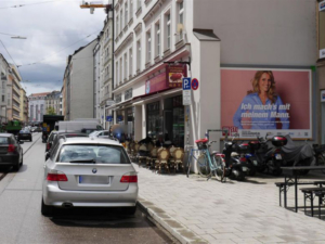 Plakatwand in München - Augustenstr. 21/Brienner Str.