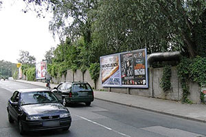 Großfläche immer präsent in Essen