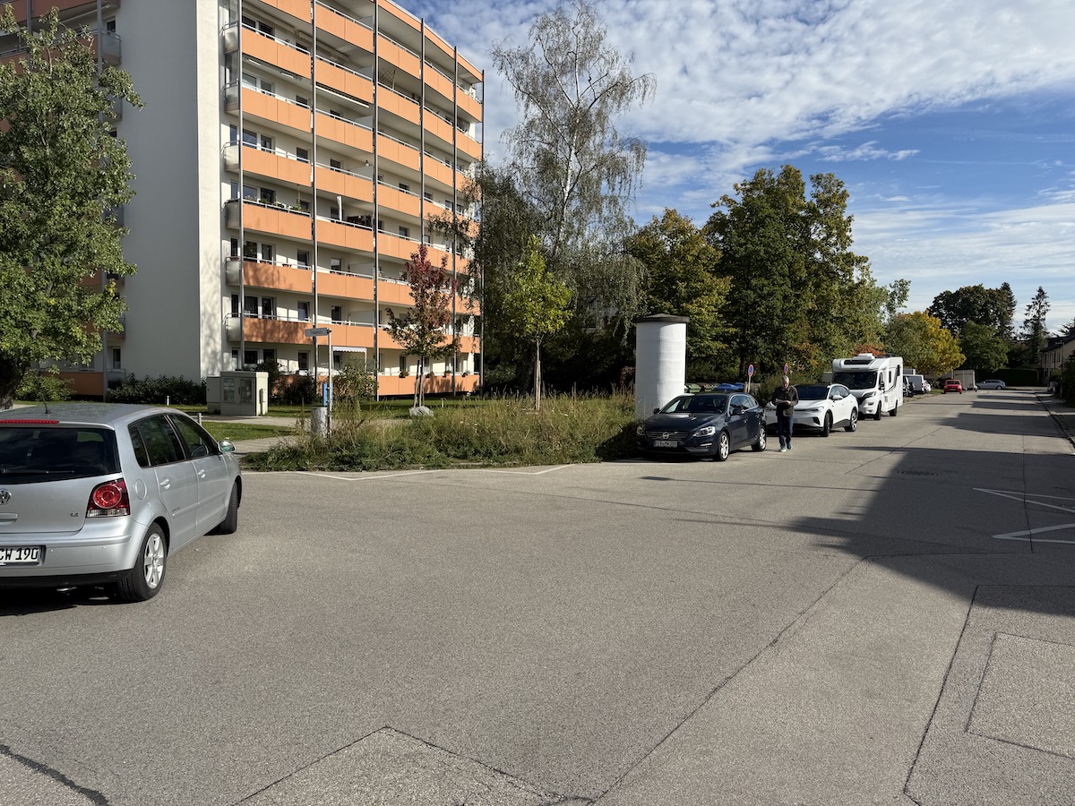 Außenwerbung mitten in Germering - Germering